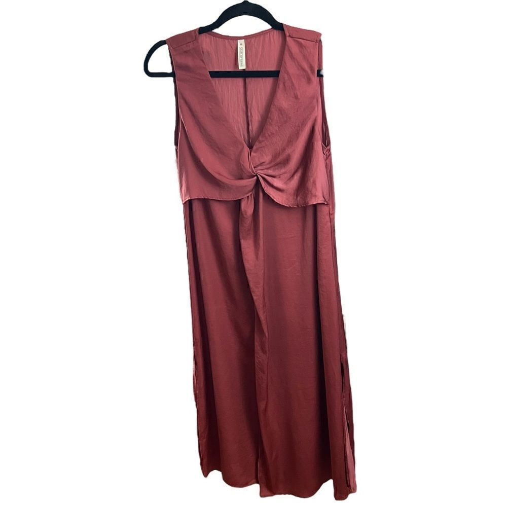 State of Being Mauve midi dress, M
